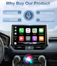 Boîtier CarPlay AI Box Android 13 Sans Fil 2 Go RAM Gris ou Noir