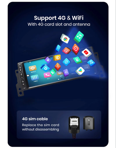 Autoradio CarPlay Sans Fil MINI Cooper S R50 R52 R53