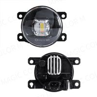 Antibrouillards LED Ronds Universels Étanches 12V la Paire