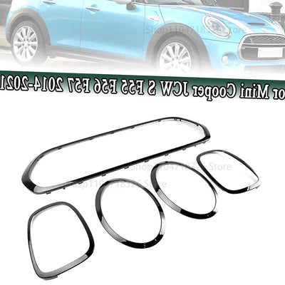 Cerclages d'Optique Mini Cooper F56 F55 F57 Noir 2014-2021