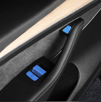 Cache-Boutons Lève-Vitre Tesla Model 3 Model Y 11 Pièces