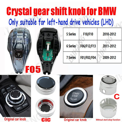 Pommeau de Vitesse Cristal BMW