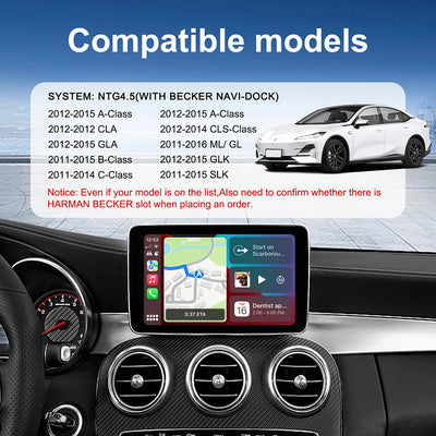 Autoradio CarPlay Mercedes NTG4.5 Android Auto