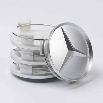 Cache-Moyeux Mercedes AMG 75mm Emblème Relief