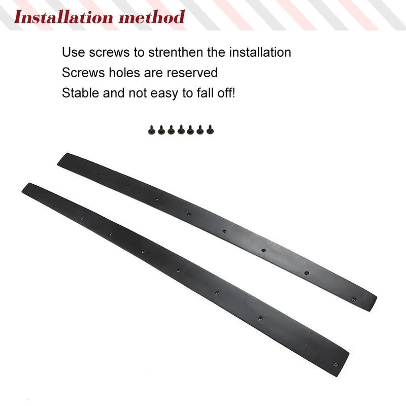 Bas de Caisse Carbone Audi A3 8V Berline S Line et S3 2014-2019, Jupes Latérales 2 Pièces
