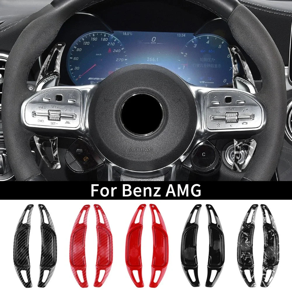 Palettes au Volant Mercedes AMG C63 E63 S63 G63 GLE GLC ABS