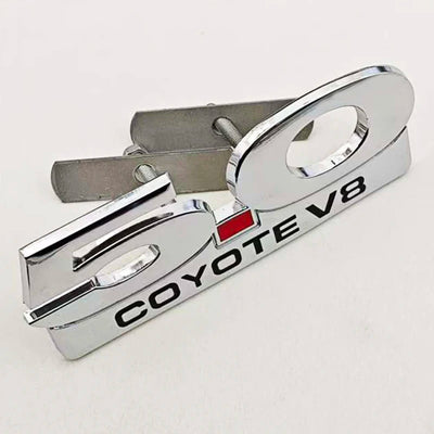 Emblème 5.0 COYOTE V8 Ford Mustang GT Shelby