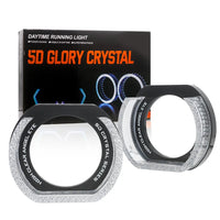 Anneaux LED Angel Eyes RGB Feux de Jour 5D 2,5 et 3 Pouces