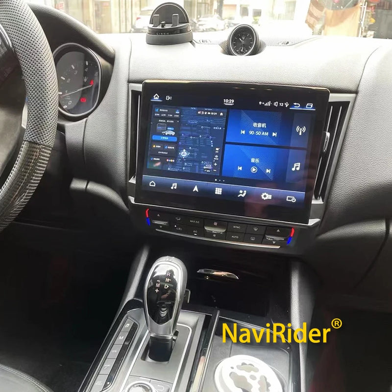 Autoradio Android 13 Maserati Levante 2016-2020 Écran 10,26 pouces Qualcomm CarPlay 4G