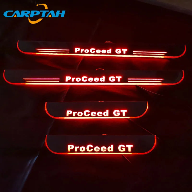 Seuil de Porte LED Kia ProCeed GT 2019-2020 Défilant