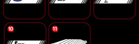 Projecteur Porte Ford Mustang 2015-2023, Lumière de Bienvenue LED, Lot de 2, 11 Motifs