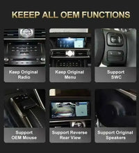 Autoradio Android 14 Écran 10,25 Pouces Lexus IS RC 200 250 200t 300h 2013-2020 CarPlay DSP