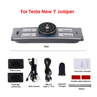 Bouton de Console Centrale LCD Tesla Model 3 Highland Y Juniper — détail du support
