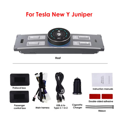 Bouton de Console Centrale LCD Tesla Model 3 Highland Y Juniper
