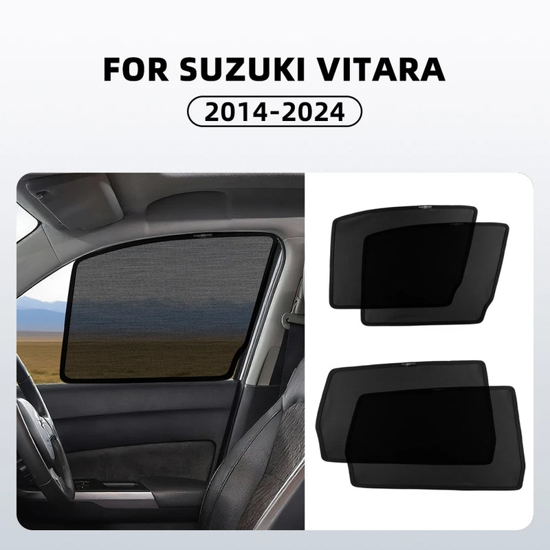 Pare-Soleil Magnétique Vitres Latérales Suzuki Vitara 2014-2024
