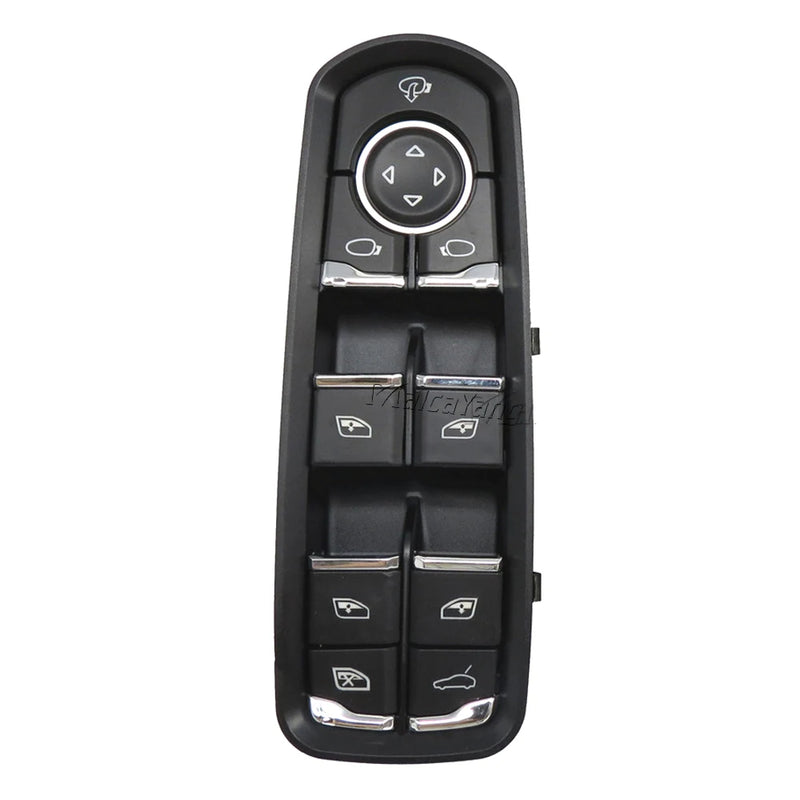 Bouton Lève-Vitre Conducteur Porsche Cayenne Macan Panamera 7PP959858AE — détail du support