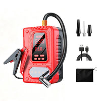 Booster de Batterie Voiture 5000A avec Compresseur 150 PSI Double Écran