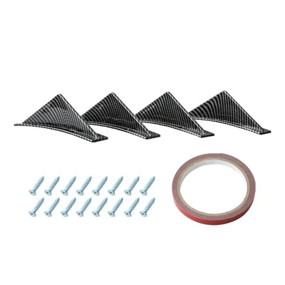 Diffuseur de Pare-Chocs Arriere Audi A3 A4 A5 Q5 (Kit 4 Pieces)