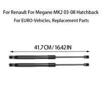 Vérins de Hayon Renault Mégane 2 2003-2008 Paire 2 Pièces