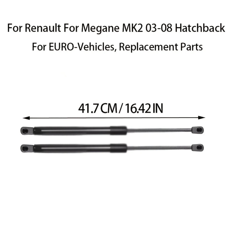 Vérins de Hayon Renault Mégane 2 2003-2008 Paire 2 Pièces