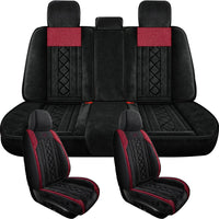 Housses de Siège Volvo XC40 XC60 S40 S60 S80 S90 V40 V60 V70 V90 Universelles Antidérapantes Jeu Complet 5 Places