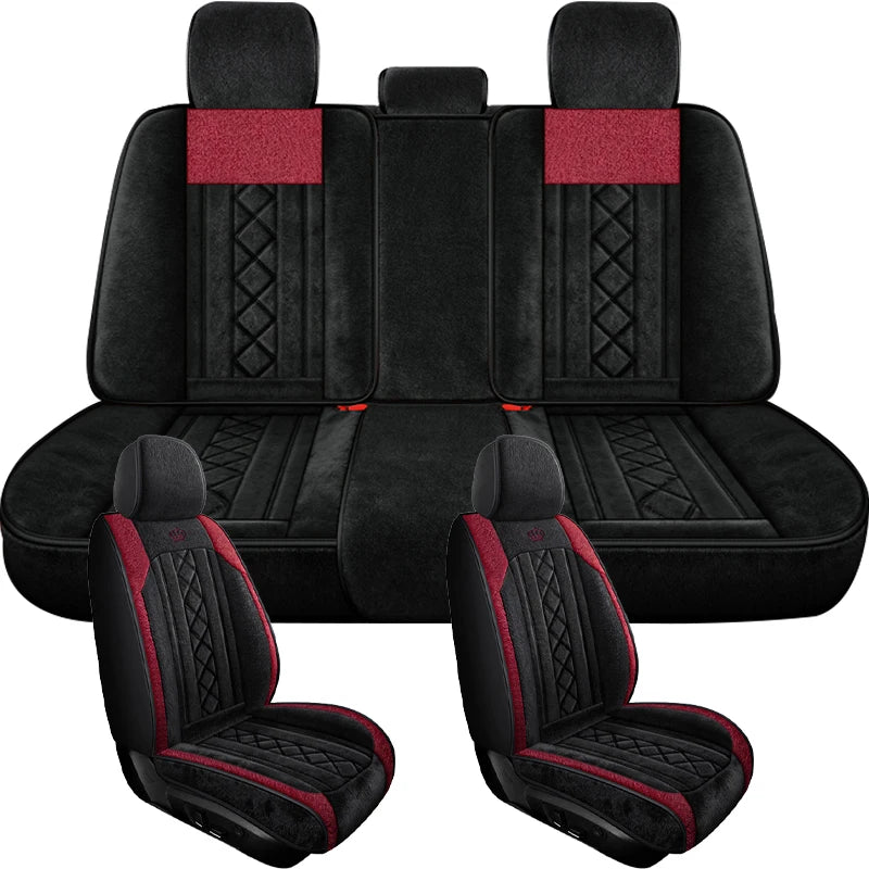 Housses de Siège Volvo XC40 XC60 S40 S60 S80 S90 V40 V60 V70 V90 Universelles Antidérapantes Jeu Complet 5 Places