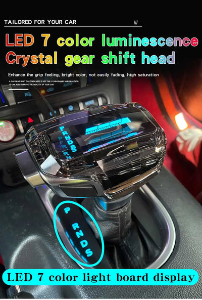 Pommeau Vitesse Cristal LED Ford Mustang 2015-2024