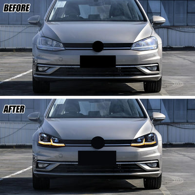 Phares LED Volkswagen Golf 7 MK7 TDI TSI 2013-2017