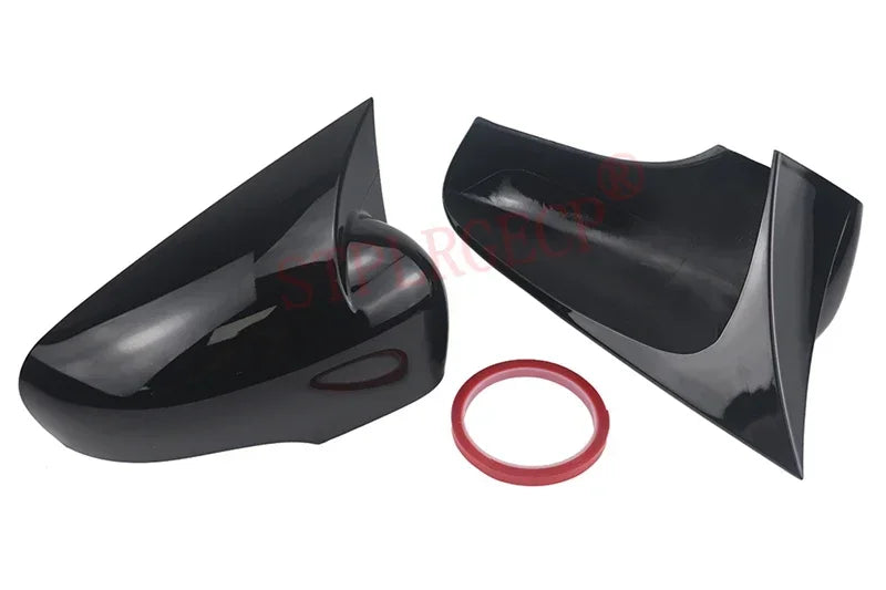 Coques de Rétroviseurs Renault Captur 1 2013-2016 Noir Brillant