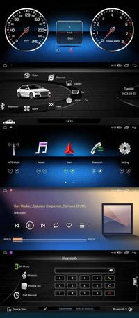 Autoradio Android Mercedes ML GL GLE GLS W166 X166 2012-2018 Écran 14,9 pouces CarPlay GPS