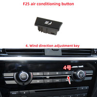 Bouton de Climatisation BMW X3 F25 X4 F26 2011-2017 — vue de face