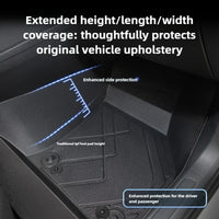 Tapis de Sol Volvo XC40 2020-2025 XC60 2015-2017 2018-2025 TPE 3 Pièces Étanches Antidérapants