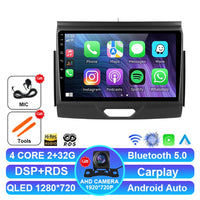 Autoradio Android 15 Ford Everest et Ranger 2015-2018 CarPlay Sans Fil GPS 4G