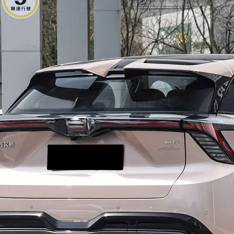 Spoiler de Toit Arrière Style d'Origine MG4 EV 2022-2025 Version SE Apprêt ou Noir Brillant