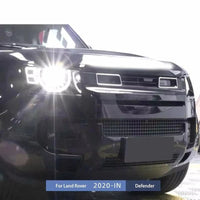 Calandre Avant Style Rock avec Éclairage LED Land Rover Defender L663 90 110 130 2020-2025
