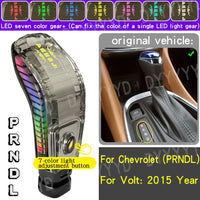 Pommeau de Levier de Vitesses LED Chevrolet Cruze Captiva Orlando — détail de finition