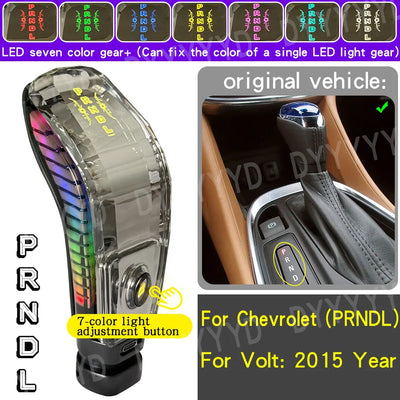 Pommeau de Levier de Vitesses LED Chevrolet Cruze Captiva Orlando