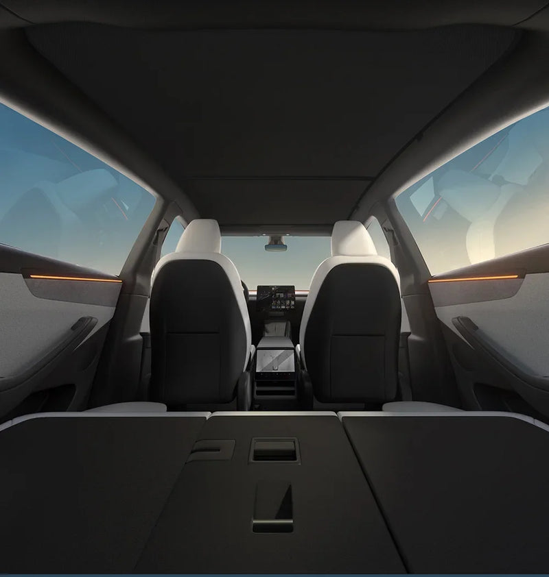 Pare-Soleil de Toit Tesla Model Y Juniper 2025-2026 Graphène Magnétique Nid d'Abeille