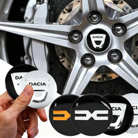 Cache-Moyeux Dacia 60 mm 56 mm Sandero Duster Jogger Lot de 4