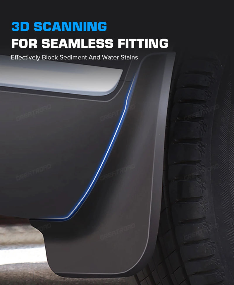 Garde-Boue Citroën C3 2014-2020 Bavettes 4 Pièces