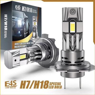 Ampoules LED H7 H18 Canbus 6500K Voiture