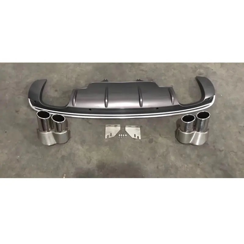 Diffuseur de Pare-Chocs Arrière Look SQ5 avec Embouts d'Échappement Audi Q5 2012-2016 Standard ou S-Line