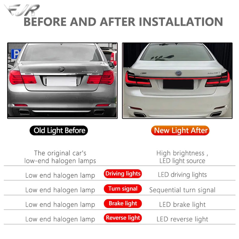 Feux Arrière LED BMW Série 7 F01 F02 2009-2015