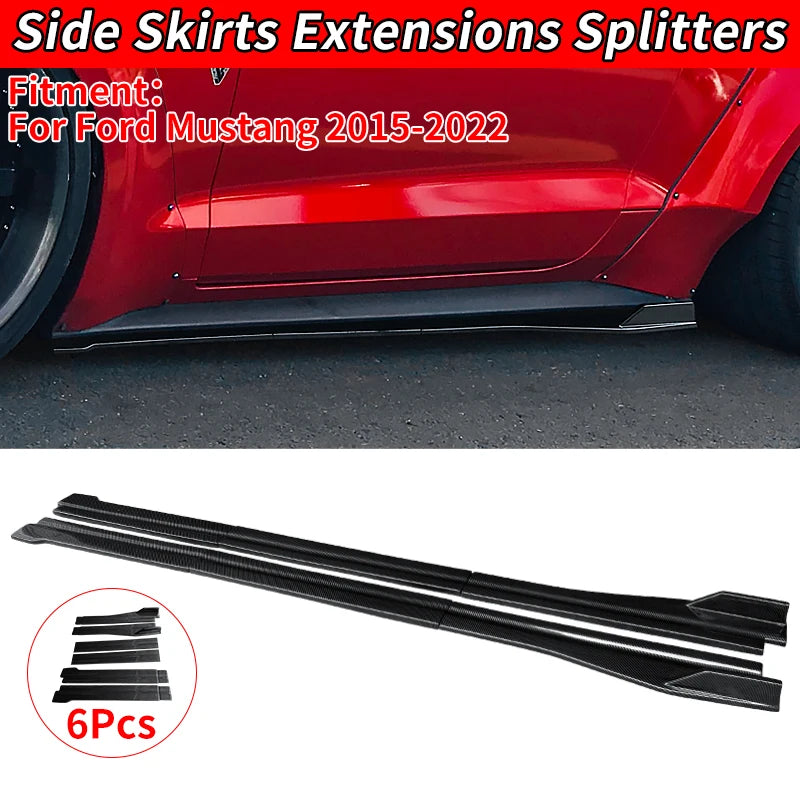 Bas de Caisse Ford Mustang 2015-2022 Kit 6 Pièces