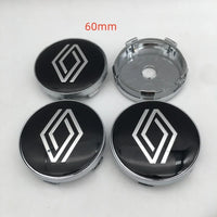 Emblèmes Cache-Moyeux 3D 56mm 60mm 68mm 4 Pièces — vue de face