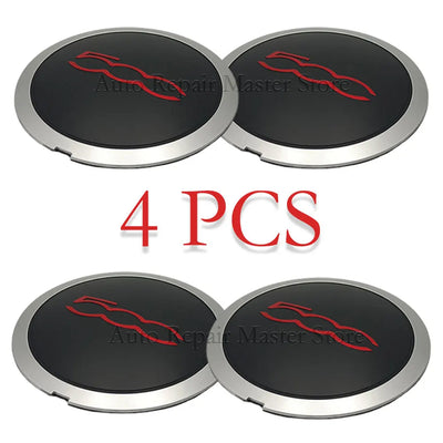 Cache-Moyeux Fiat 500 133mm Anti-Poussière Kit 4