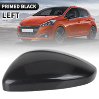 Coque de Rétroviseur Chromée Peugeot 208 2008 Citroën C3 — vue de face