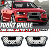Calandre Nid d'Abeille Style RS4 Audi A4 B8.5 Facelift 2013-2015