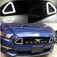 Feux de Jour DRL Ford Mustang 2015-2017 LED Séquentiels Verre Fumé