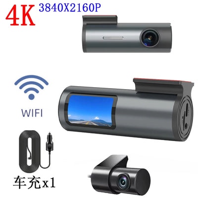 Dashcam 4K Double Objectif GPS WiFi Vision Nocturne